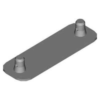 DURA TRUSS DT 32 BPM Base plate with half connectors male